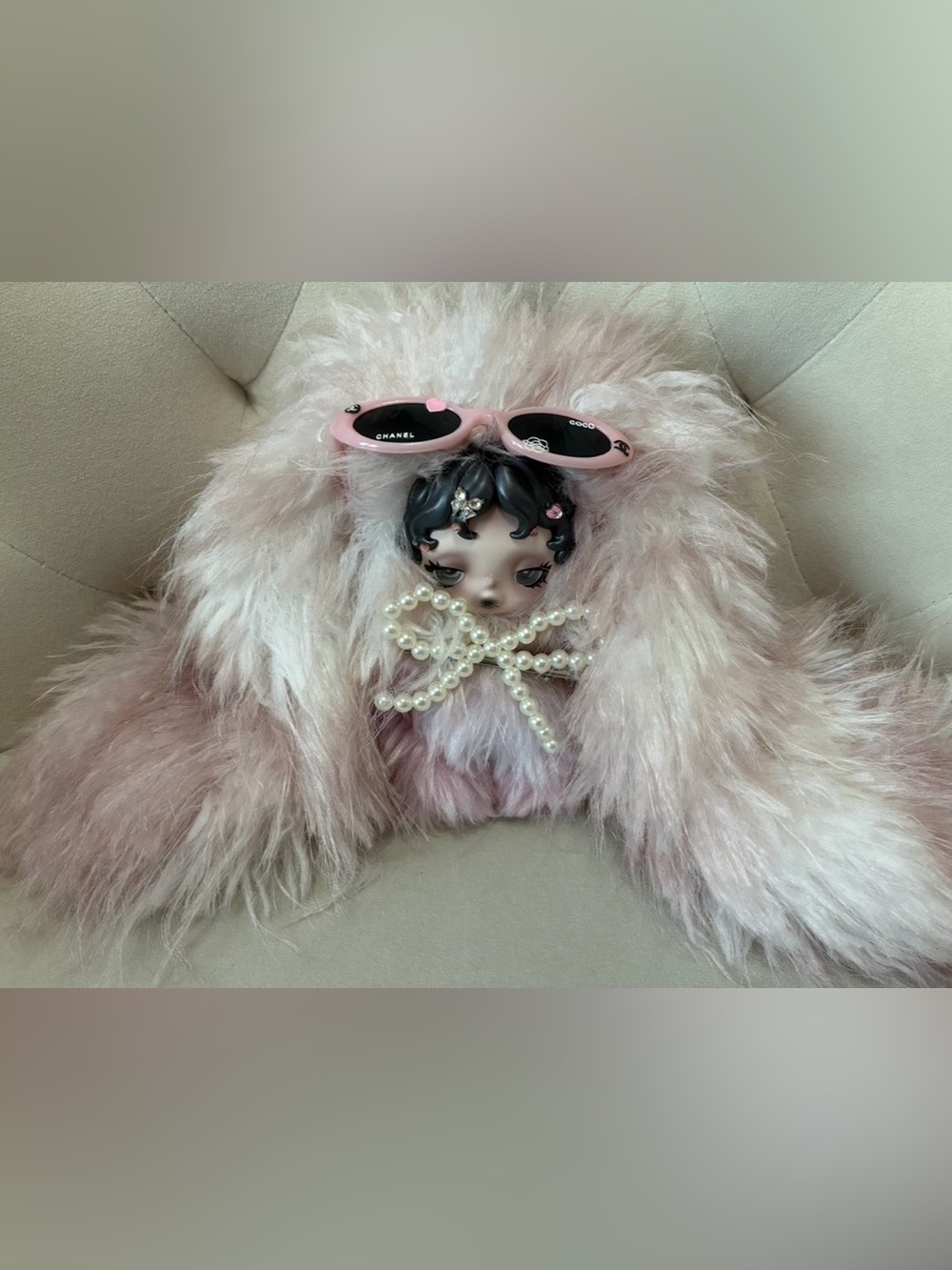 Gorgeous Custom Skullpanda - New, high-quality custom doll
